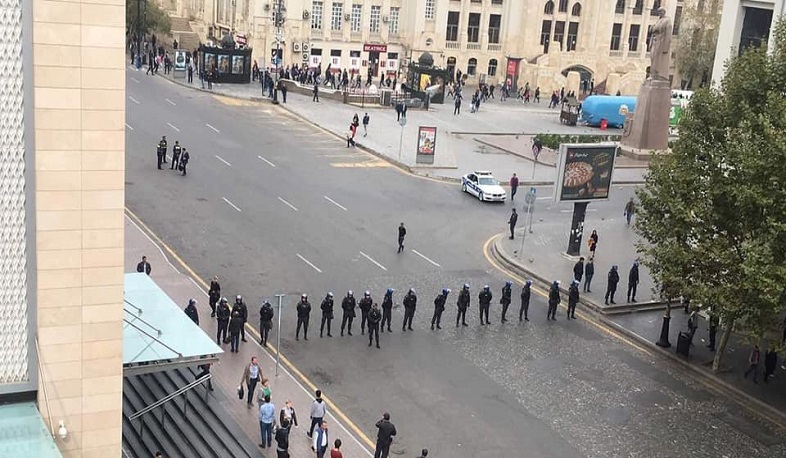 Բաքվում ոստիկանությունը մետրոյի կայարաններ ու փողոցներ է փակում