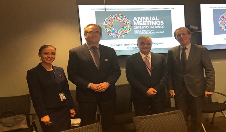 Մհեր Գրիգորյանը հանդիպել է Համաշխարհային բանկի բարձրաստիճան ներկայացուցիչների հետ