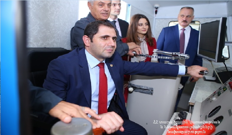 Նախարար Սուրեն Պապիկյանն այցելել է «Հարավկովկասյան երկաթուղի»