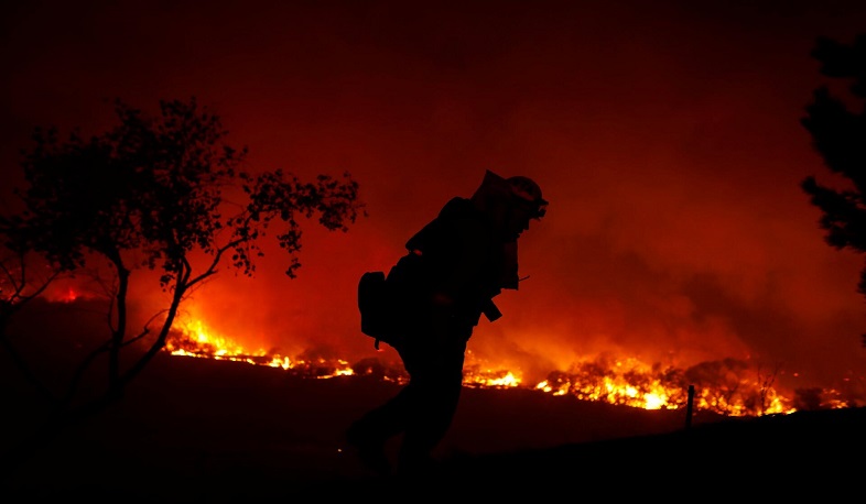 Wildfires rage in California