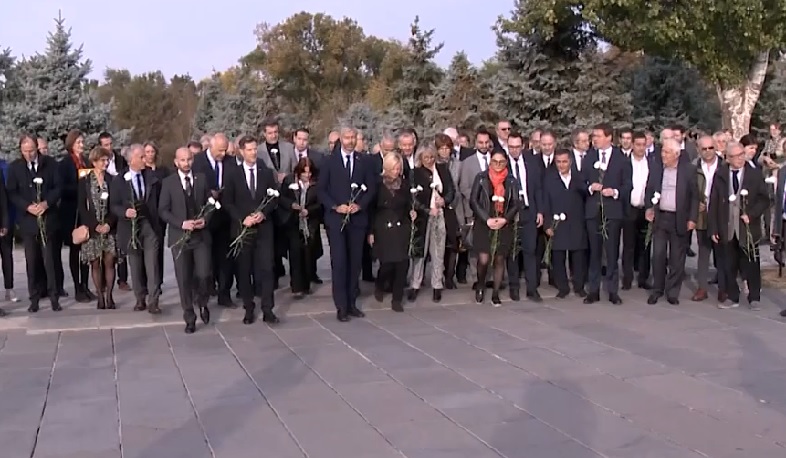 Օվերն-Ռոն Ալպեր շրջանի նախագահ Լորան Վոքիեն առաջին անգամ է Հայաստանում