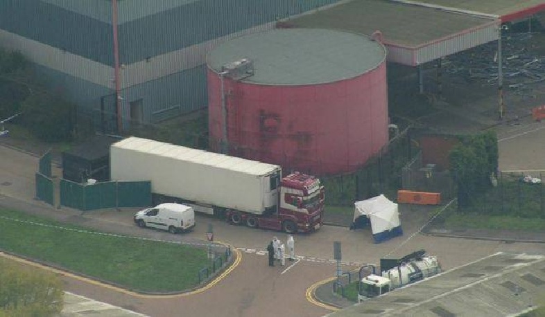 39 bodies found in truck in Essex