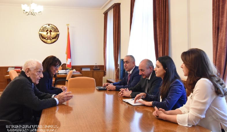 Bako Sahakyan receives members of Armenian Women’s Welfare Association