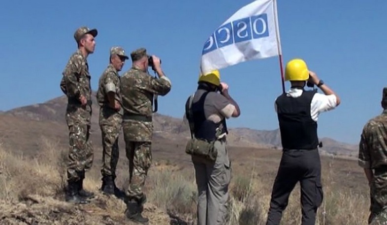 OSCE holds monitoring northeast of Berdashen