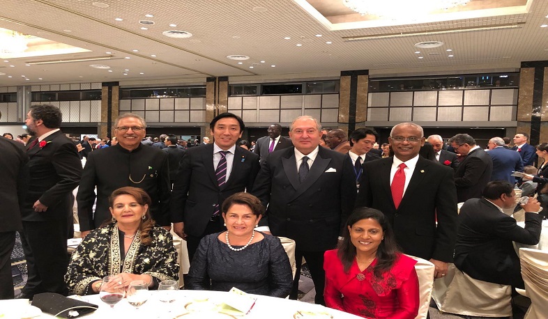 Արմեն Սարգսյանը մասնակցել է Ճապոնիայի վարչապետի անունից կազմակերպված ընդունելությանը