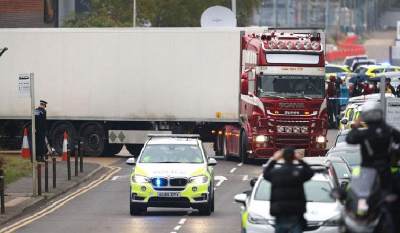 Մեծ Բրիտանիայի բեռնատարում հայտնաբերված 39 մահացածները չինացի են եղել