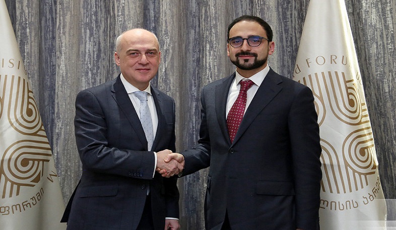 ՀՀ փոխվարչապետը հանդիպել է Վրաստանի արտգործնախարարի հետ