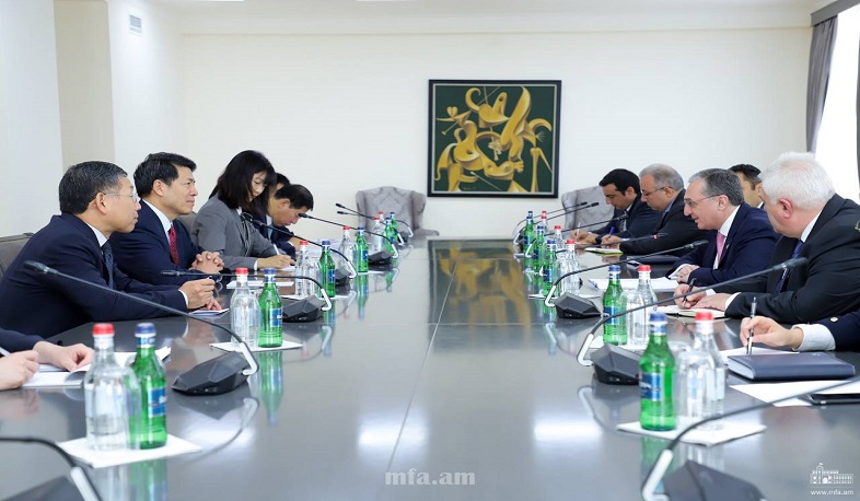 Հայաստանը կարևորում է Չինաստանի հետ բազմաոլորտ համագործակցութունը