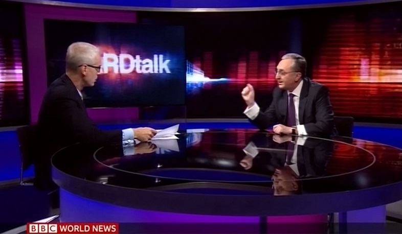 ԱԳ նախարար Զոհրաբ Մնացականյանի հարցազրույցը՝ BBC-ին