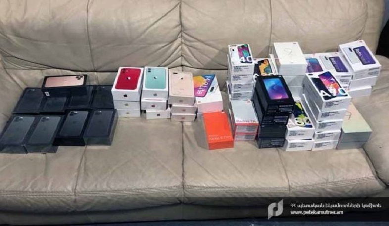 ՊԵԿ-ը hայտնաբերել է մաքսային հսկողությունից թաքցված բջջային հեռախոսներ