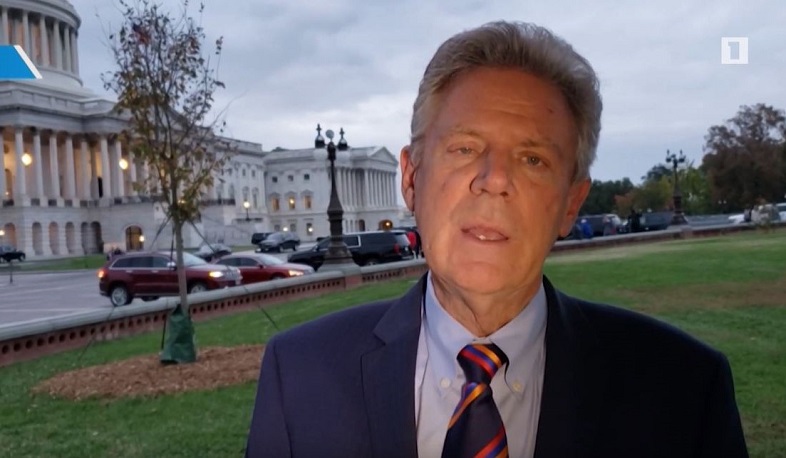 Pallone with Armenian tie at the discussion of his resolution: News reports from the House