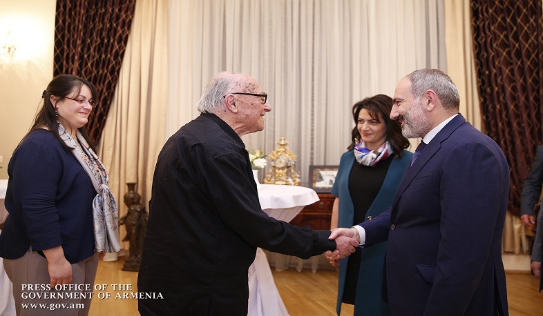 Վարչապետը ներկա է գտնվել Յուրի Դավթյանի 90-ամյակին նվիրված հոբելյանական երեկոյին