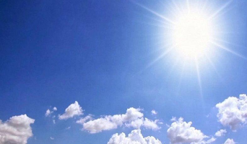 Օդի ջերմաստիճանն աստիճանաբար կբարձրանա