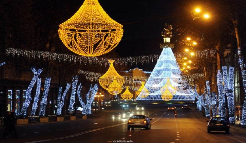 Թբիլիսիի ամանորյա զարդարանքի վրա կծախսվի 1 մլն դոլար