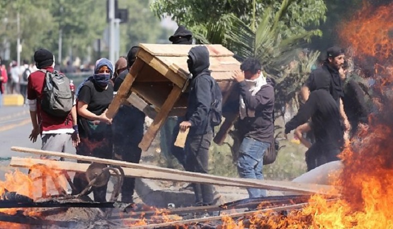 Չիլիում բողոքի ակցիաների հետևանքով ավելի քան 1600 տուժած կա