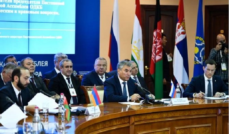 Vyacheslav Volodin re-elected CSTO PA Chair