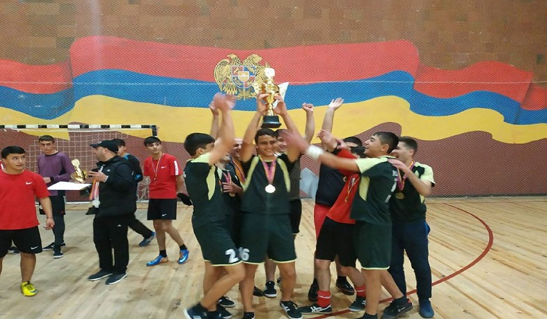 Կայացել է սպարտակիադայի ծրագրով ֆուտզալի մրցաշարի եզրափակիչ փուլը