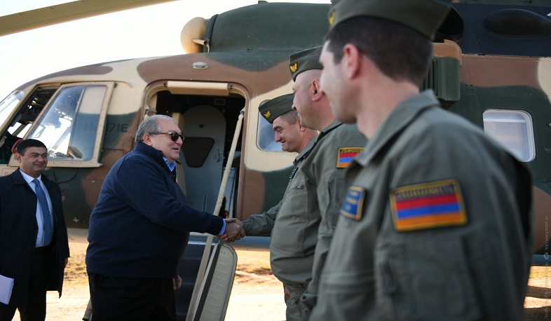 Президент Саргсян находится с рабочим визитом в Тавушской области