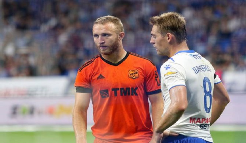 Վարազդատ Հարոյանը դարձյալ «Ուրալ»-ի մեկնարկային կազմում էր