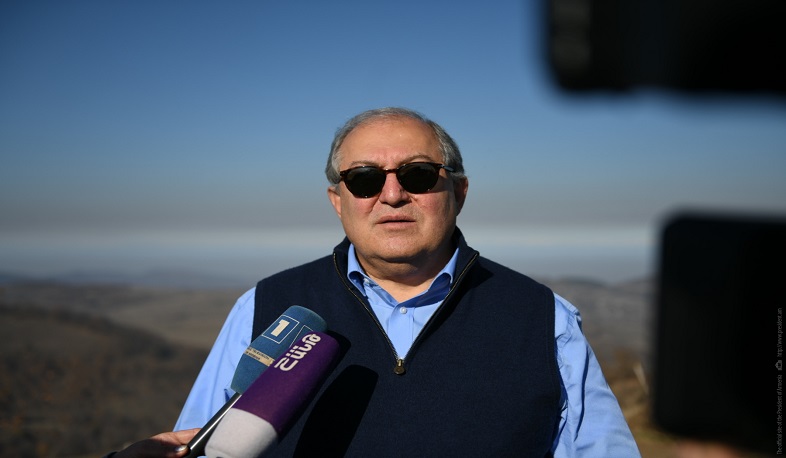 Այս հողի նկատմամբ պետք է հարգանք ունենալ.  Արմեն Սարգսյան