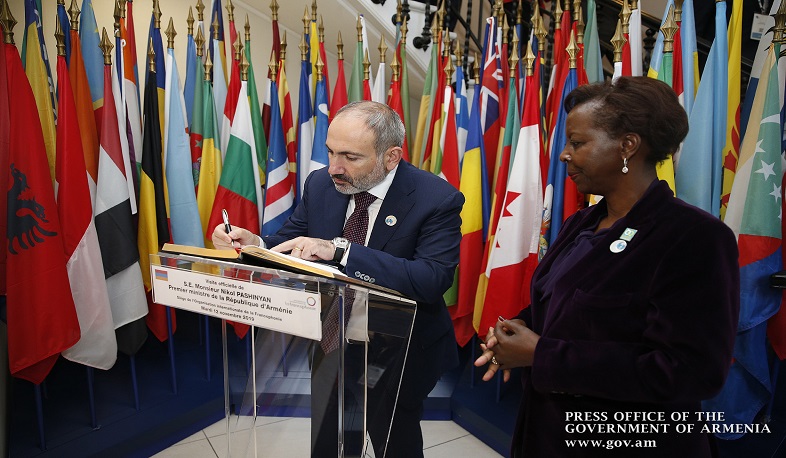 Վերահաստատում եմ ՀՀ հանձնառությունը՝ գործել հանուն Ֆրանկոֆոնիայի արժեքների տարածման. Փաշինյան