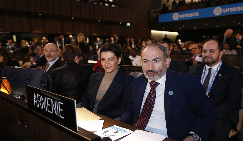 Նիկոլ Փաշինյանը և Աննա Հակոբյանը մասնակցել են ՅՈՒՆԵՍԿՕ-ի 40-րդ գլխավոր կոնֆերանսի աշխատանքներին