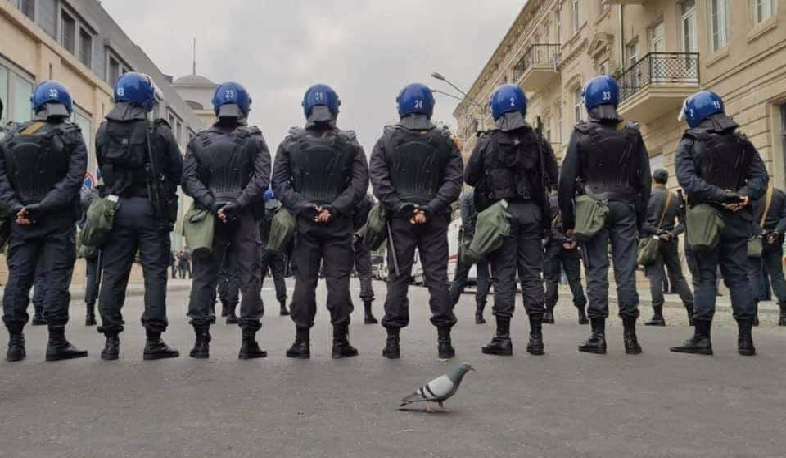 Չարտոնված ցույցի փորձ Բաքվում