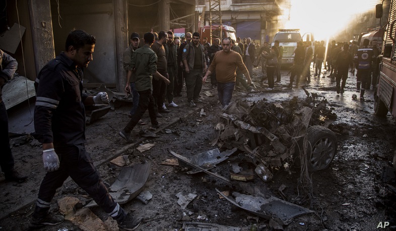 Սիրիայում ավտոմեքենայի պայթյունից զոհվել է 18 մարդ