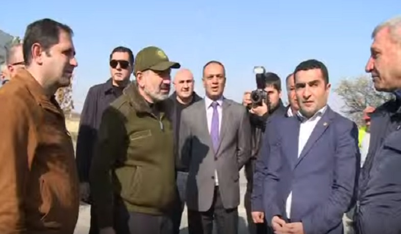 Վարչապետն այցելել է Եղվարդ՝ ծանոթանալո Զովունիի խմելու ջրի ջրագծի կառուցման ընթացքին