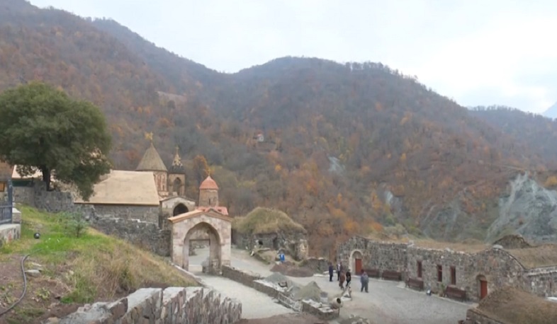 Դադիվանքում նորոգվում են օժանդակ շինությունները