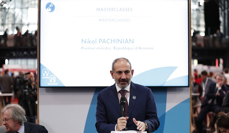 Փաշինյանի հորդորն Ալիևին՝ Փարիզից