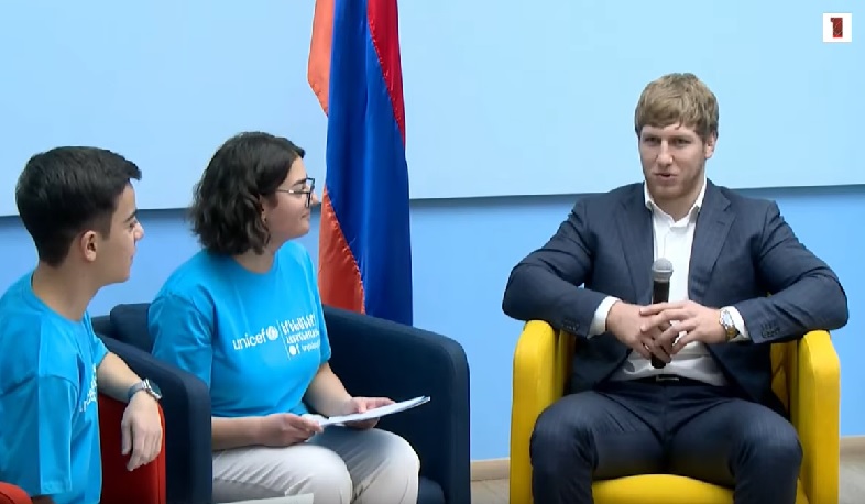 UNICEF Armenia names Artur Aleksanyan National Goodwill Ambassador