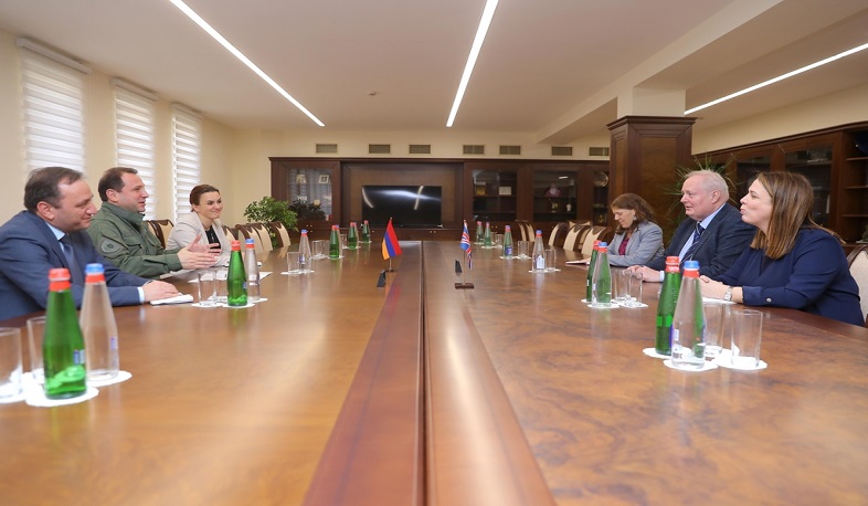 Դավիթ Տոնոյանն ընդունել է ՀՀ-ում ՄԹ դեսպանության գործերի ժամանակավոր հավատարմատարին