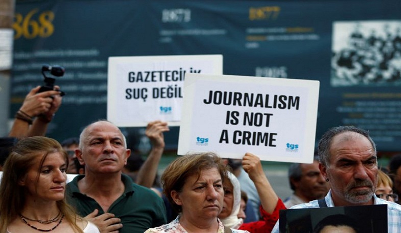 Առաջատարը՝  ձերբակալված լրագրողների թվով