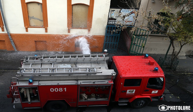 «Դոլմամա» ռեստորանի տանիքում բռնկված հրդեհը մարվել է