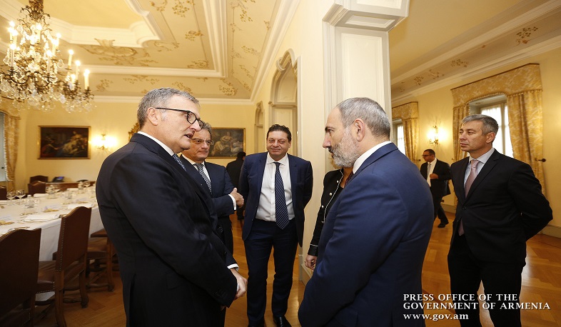 Վարչապետը Իտալիայի գործարարներին է ներկայացրել Հայաստանի ներդրումային հնարավորությունները