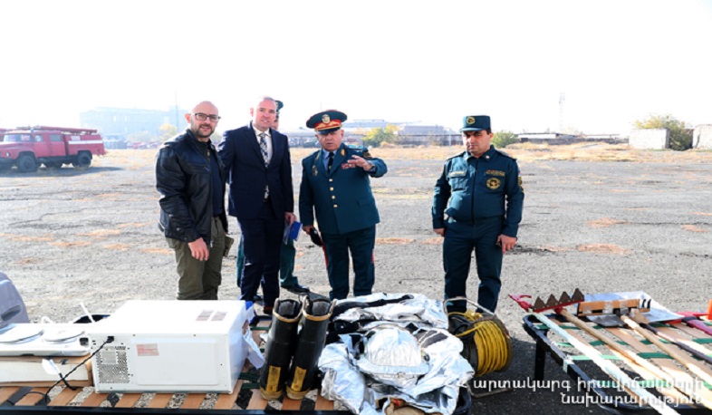 Գույք և տեխնիկա ԱԻՆ Փրկարար ծառայությանը՝ ԱՄՆ-ից