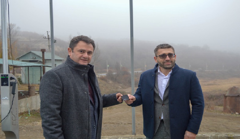 Տավուշում բացվել է էլեկտրոմոբիլների լիցքավորման առաջին կայանը