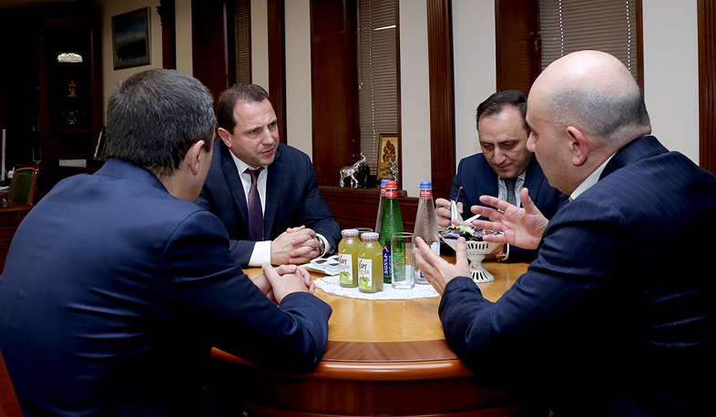 Դավիթ Տոնոյանն ընդունել է Հայ վիրավոր հերոսների հիմնադրամի տնօրենին