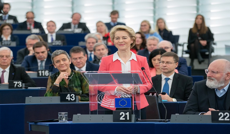 Առաջին անգամ Եվրահանձնաժողովի նախագահը կին է՝ Ուրսուլա ֆոն դեր Լեյենը