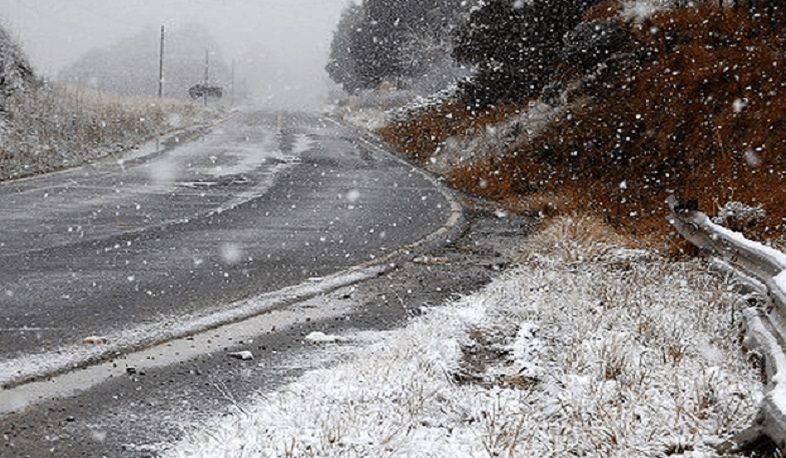 Արագածոտնի, Շիրակի և Կոտայքի մարզերում ձյուն է տեղում