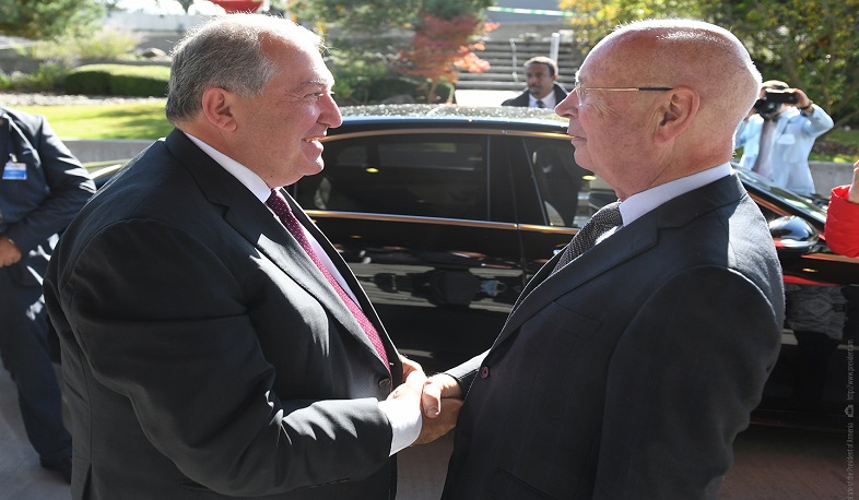 Նախագահ Արմեն Սարգսյանը հրավիրվել է Դավոսի ֆորումի ամենամյա հանդիպմանը