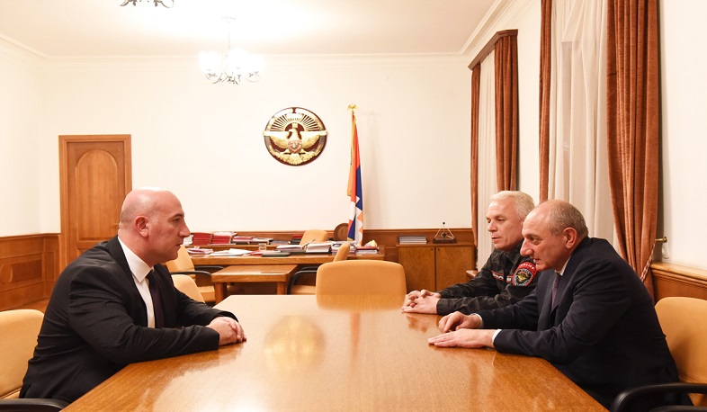 Բակո Սահակյանն ընդունել է ՀՀ ոստիկանապետի պաշտոնակատարին
