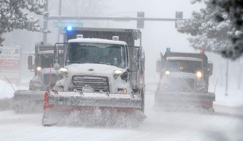 Ձնաբուք, ձնախառն անձրև և ուժգին փոթորիկներ ԱՄՆ-ում