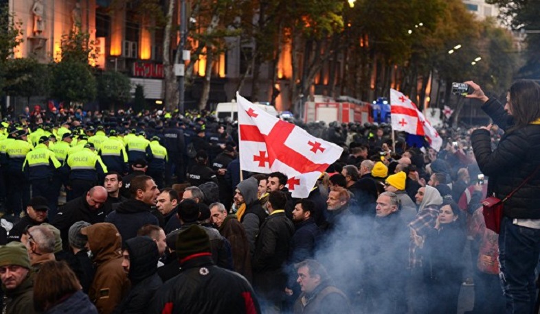 Թբիլիսիում բողոքի ցույցերը կշարունակվեն