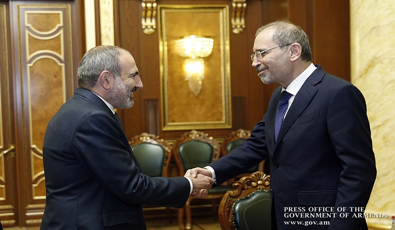 Armenia eager to develop relationship with Jordan, says Pashinyan