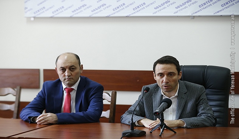Երևանի քաղաքապետը ներկայացրել է Կենտրոն վարչական շրջանի նորանշանակ ղեկավարին