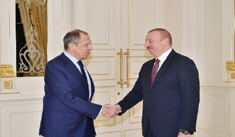 Բաքվում Սերգեյ Լավրովը հանդիպել է Իլհամ Ալիևի հետ