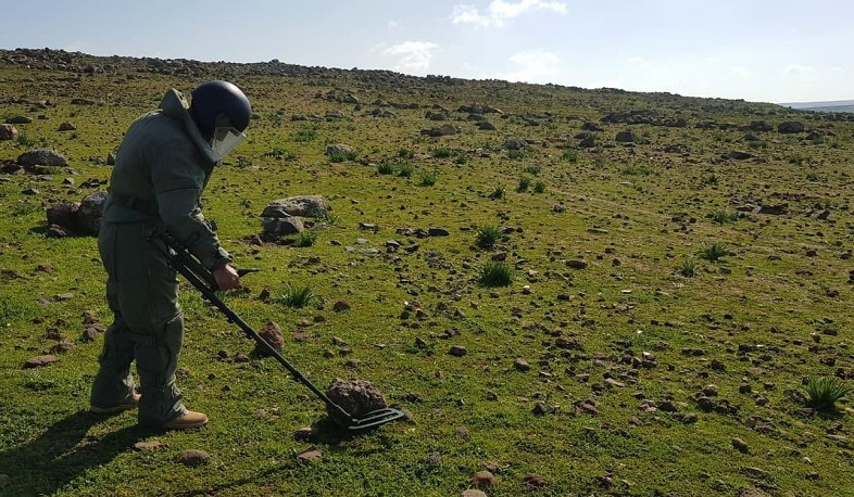 Սիրիայում հայ ականազերծողները նախորդ ամիս 2417 քմ տարածք են մաքրել