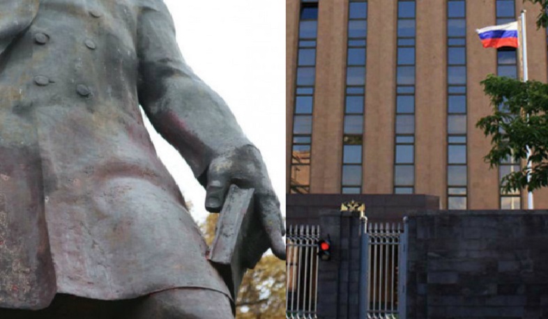 Russian Embassy to Armenia releases statement on Griboyedov monument incident